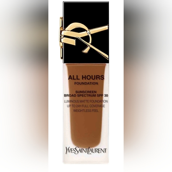 YvesSaintLaurent, All Hours Foundation, Warm Mocha, NIB, $4.99 ship 1/1/24 - Picture 1 of 4